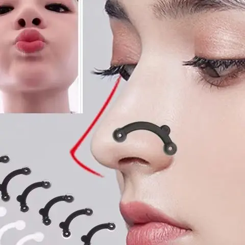 3Pcs 6pc/set Beauty Nose Clip Corrector Massage Tool Nose Up Lifting Shaping Clip Clipper Shaper Bridge Straightening No Pain