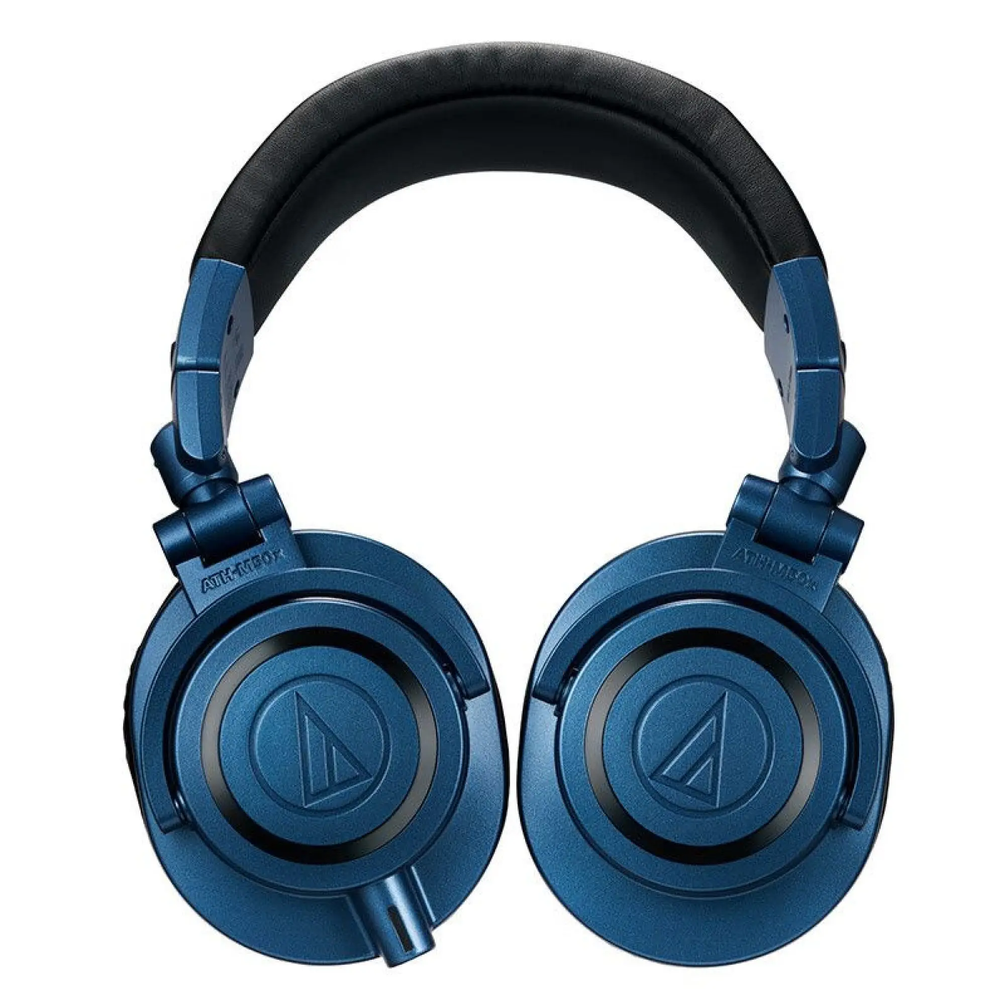 ATH-M50X Professional Studio Monitor Headphones, blue Professional Earphones, Critically Acclaimed, with Detachable Cable