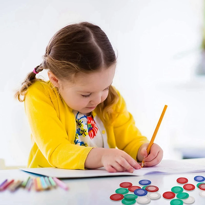 A003 800 قطعة من رقائق البوكر البلاستيكية، 4 ألوان، بطاقة عداد للعب الألعاب، بطاقة رقائق ألعاب البنغو، 3