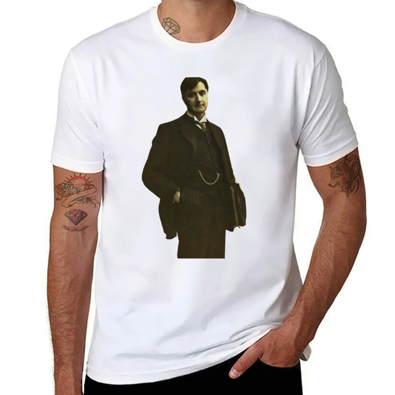 

Ralph Vaughan Williams white background T-Shirt t shirts for man cotton soft t shirt man casual T-Shirt