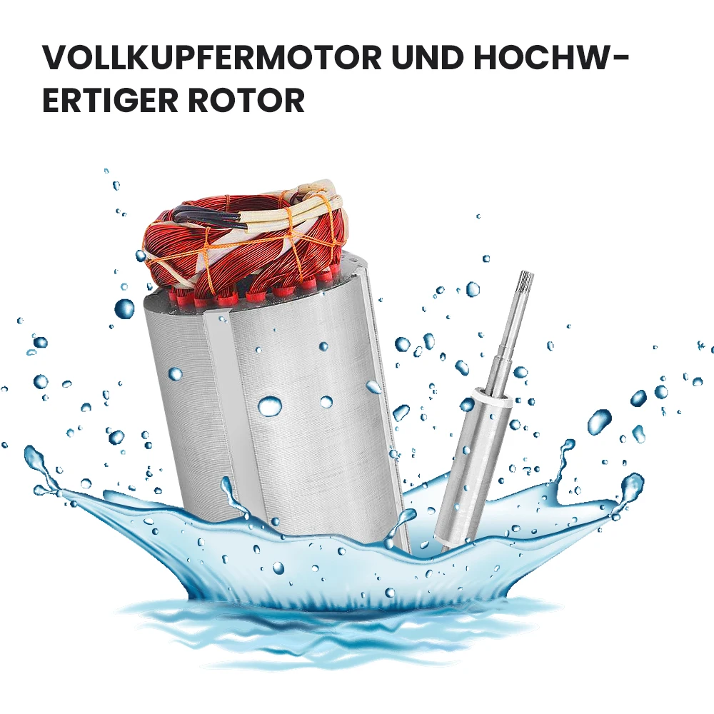 مضخة مياه تعمل بالطاقة الشمسية 370 وات 230 فولت/50 هرتز للنافارات مضخة غاطسة بئر عميق 3 بوصة 3,800 لتر/ساعة لسقي الماشية #3