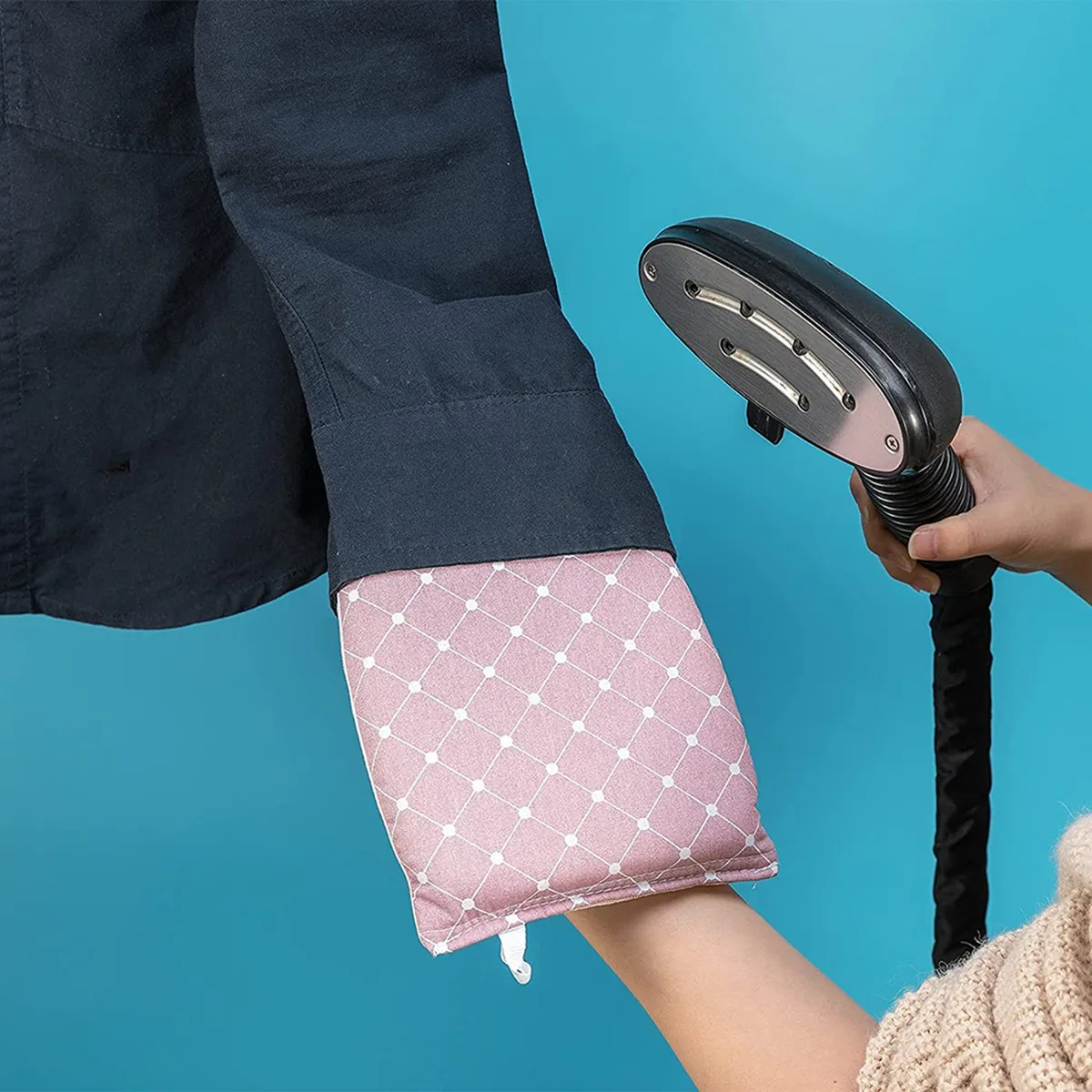 Roupas Resistentes ao Calor Luvas De Ferro A Vapor, Acessórios Rosa