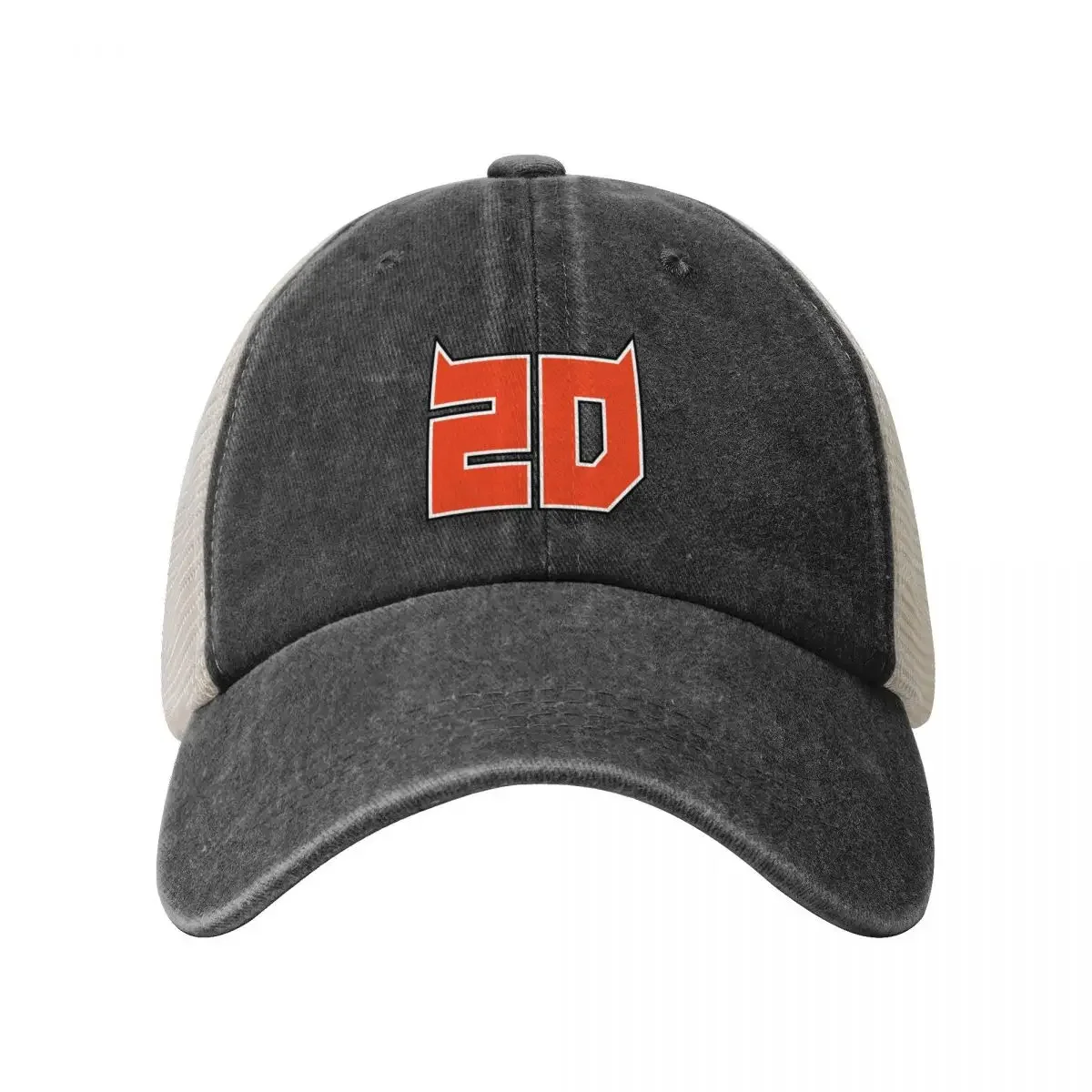 Fabio Quartararo Number 20 Orange Baseball Cap Mountaineering birthday Anime Designer Hat Baseball Men Women's