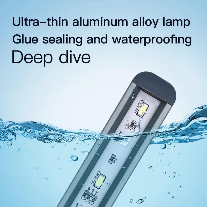 NEW water plant lamp aquarium light fish tank led aquarium aquarium led light rgb light water proof light