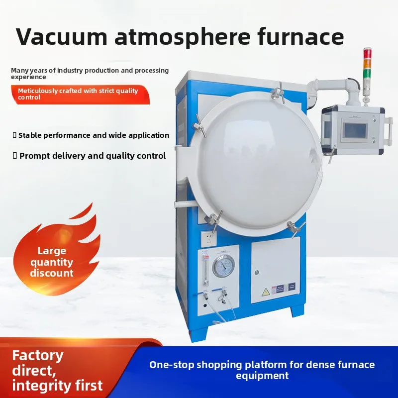 

Manufacturer Produces Vacuum Atmosphere With Fast Heating, High Precision, Uniform Temperature, And Selectable Furnace Material