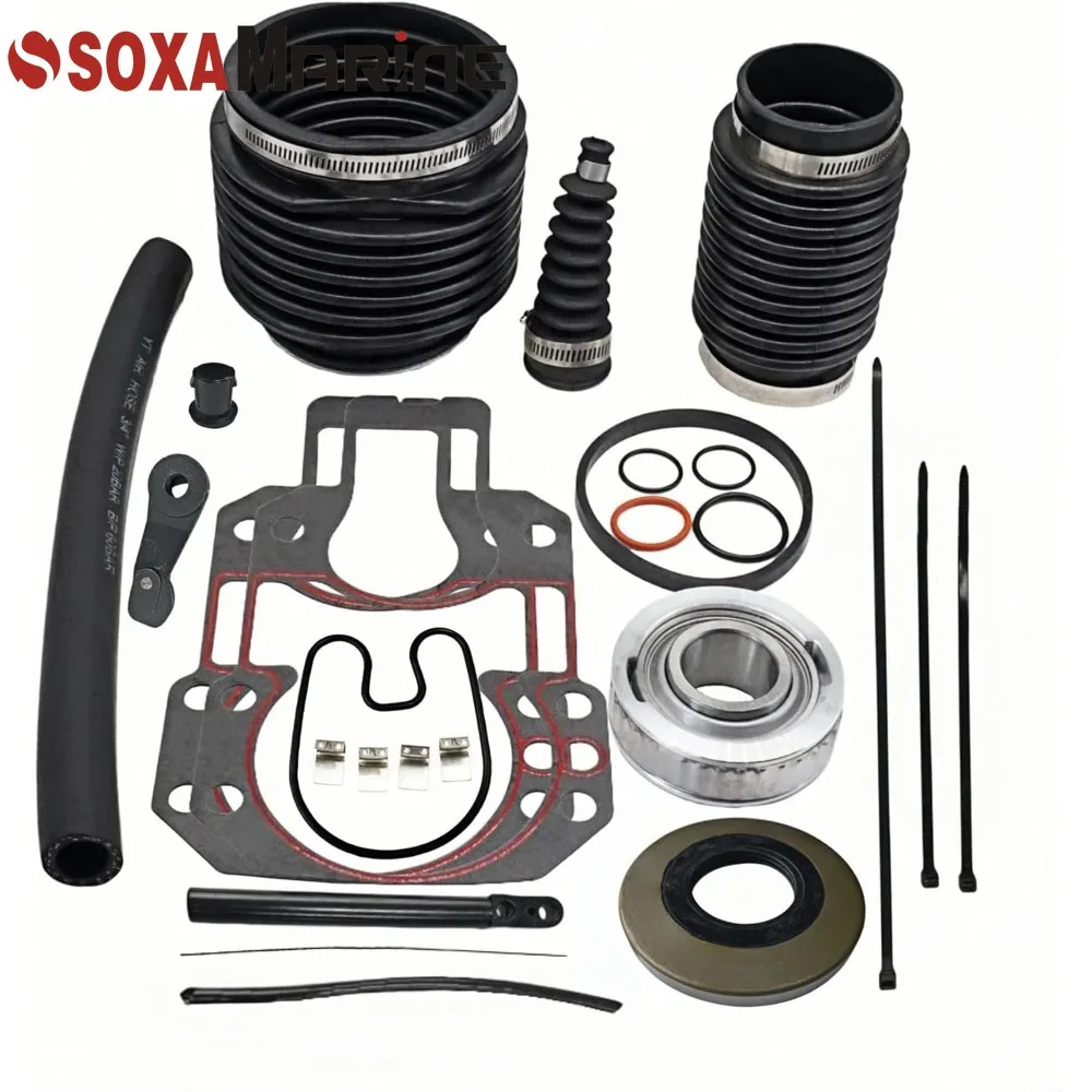 18-8206 Transom Seal Bellows Repair kit for MerCruiser Alpha 1 Gen 2 Stern Drive with Exhaust Bellows 30-803099T1