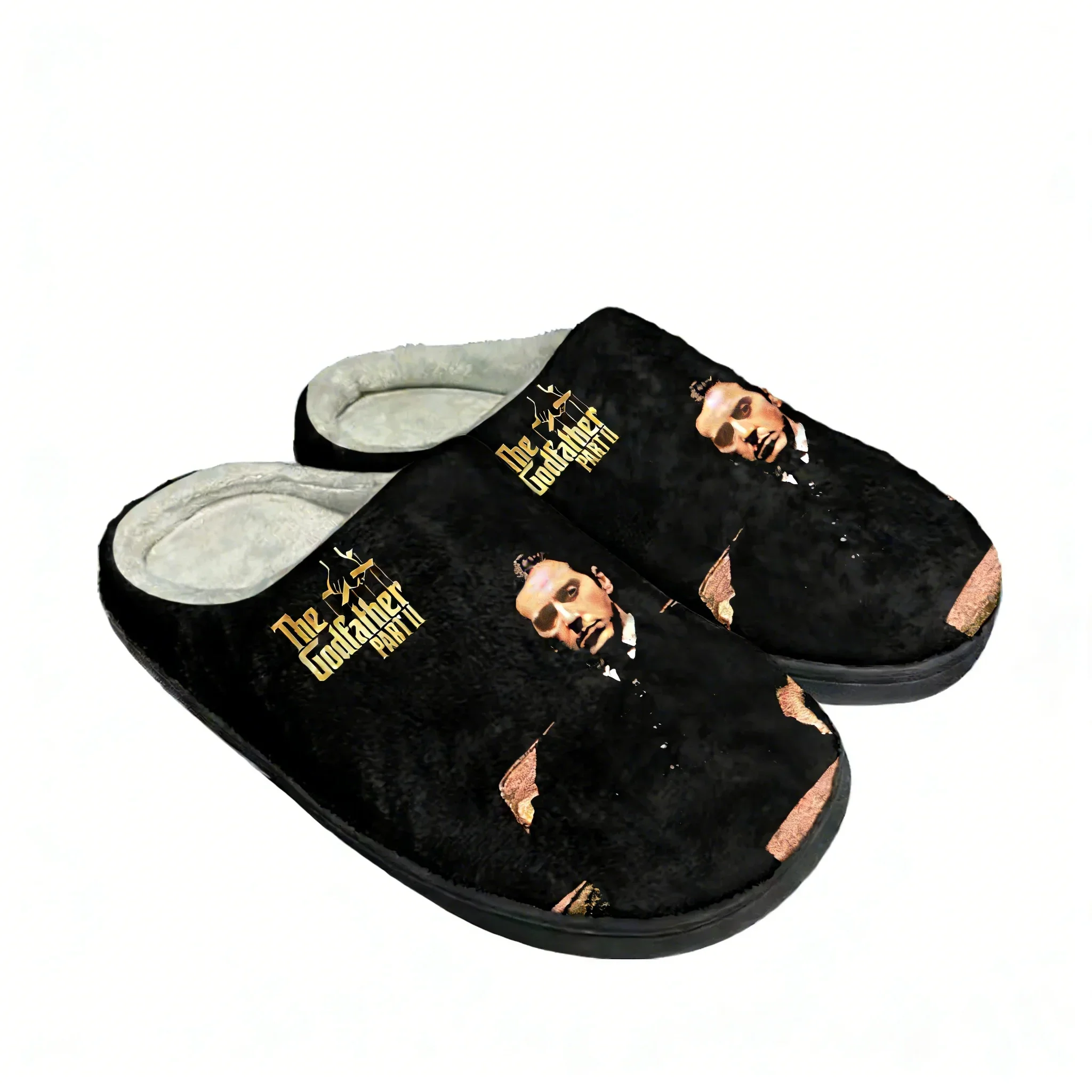 

The Godfather Part II Cotton Shoe Family Slipper Men Women Teenagers High Quality Plush Indoor Casual Warm Shoes Custom Slipper