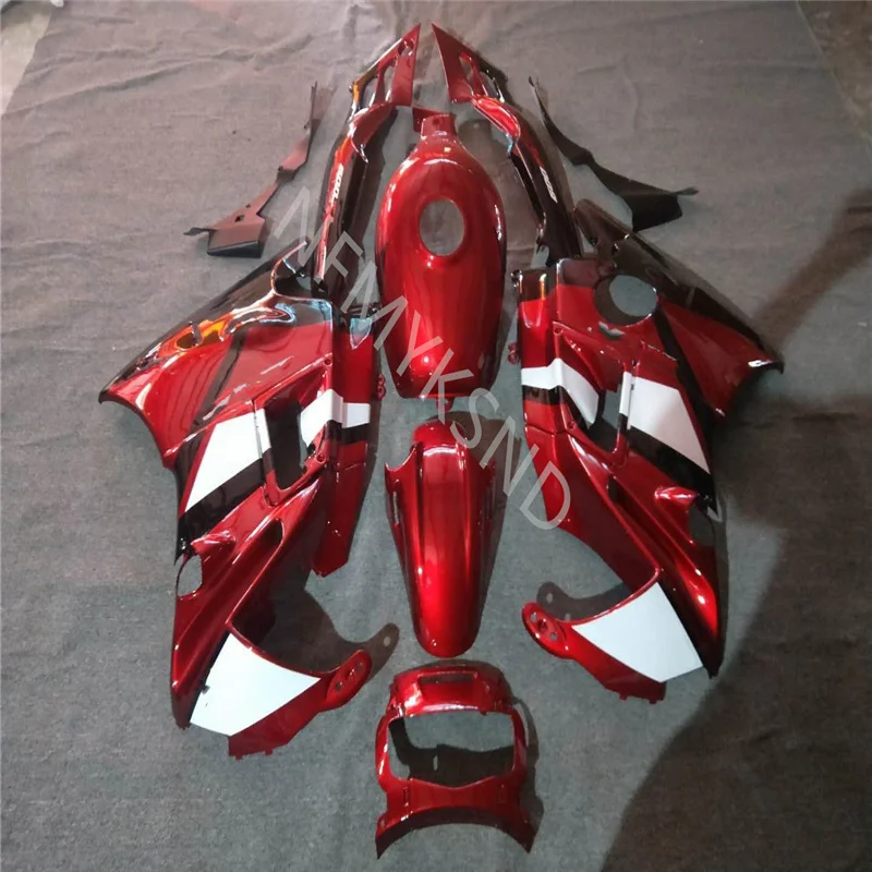 ABS plastic fairing for HONDA 1991 1992 1993 1994 red black white motorcycle body  fairings kit CBR 600 F2 91-94  fairing