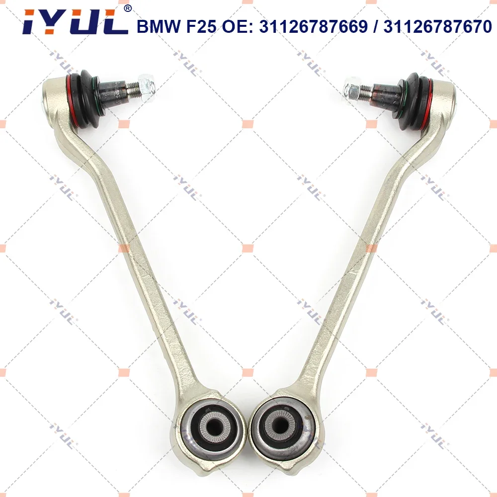 

Пара передних нижних рычагов подвески, прямой для BMW X3 F25 X4 F26 31126787669 31126787670
