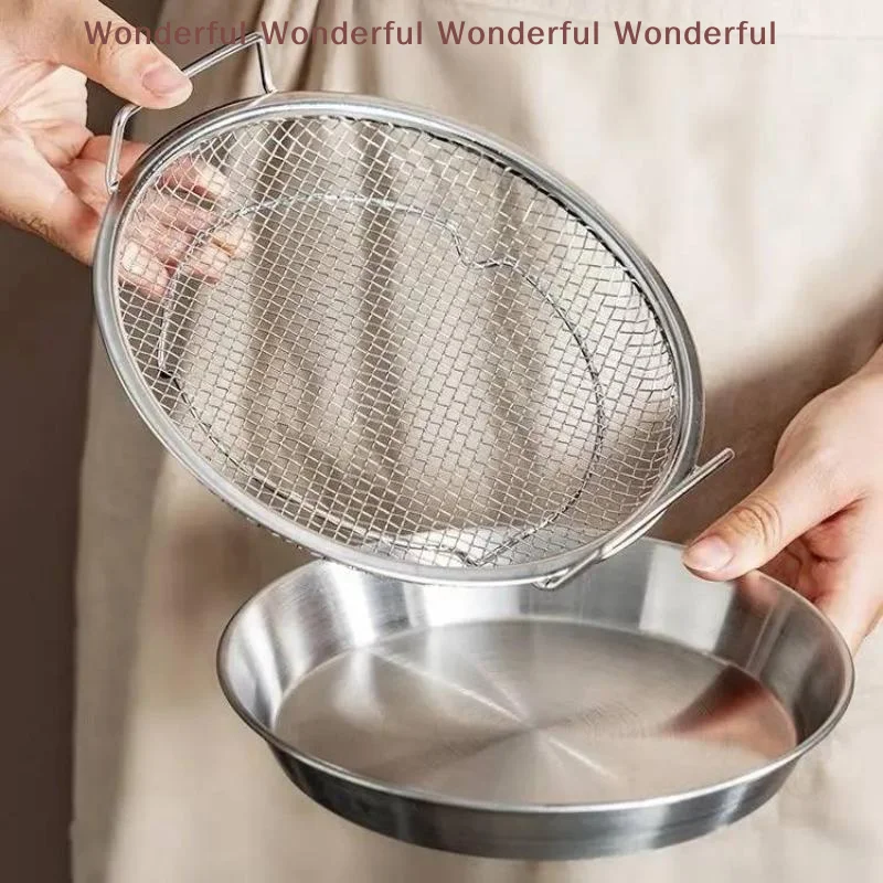 Stainless Steel Oil Filter, Suitable For All Kitchens, Durable, And Safe