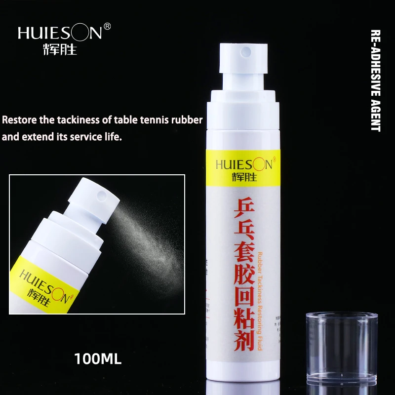 

Table Tennis Rubber Restorer Spray Re-adhesive Rubber Tackiness Restoring Fluid Rubber Surface Nutrient Extend Lifespan