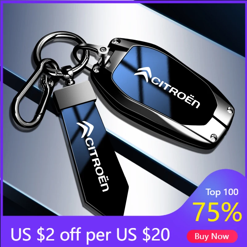 

Новинка 2026: Элитный чехол для автомобильного ключа из цинкового сплава для Citroen C1, C2, C3, C4, C5, C6, VTS, Xsara, C-Crosser, Berlingo, Jumpy