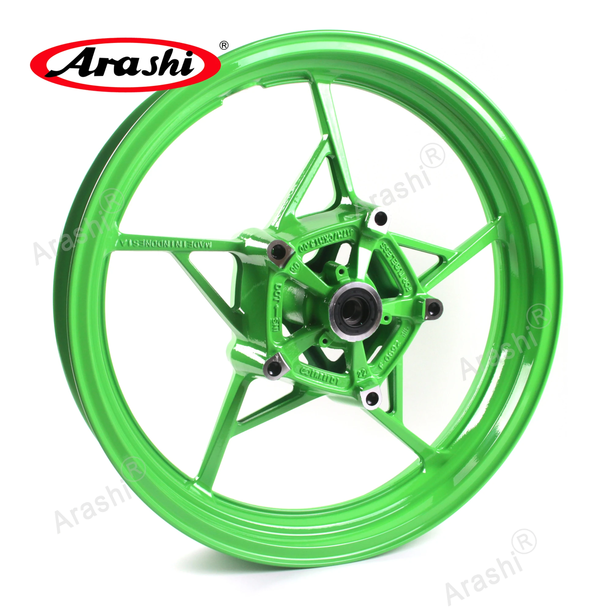 Arashi Front Wheel Rim Hub For KAWASAKI Z900 2017- 2023 Z 900 / Z650 / NINJA 650 2017 2018 2019 2020 2021 Motorcycle Tire Wheel