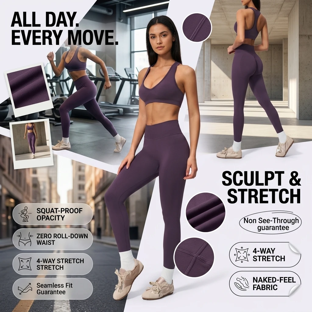 Luxury Butt Lift Yoga Set 2PC Padded Sports Bra High Waist Leggings Pilates Set
