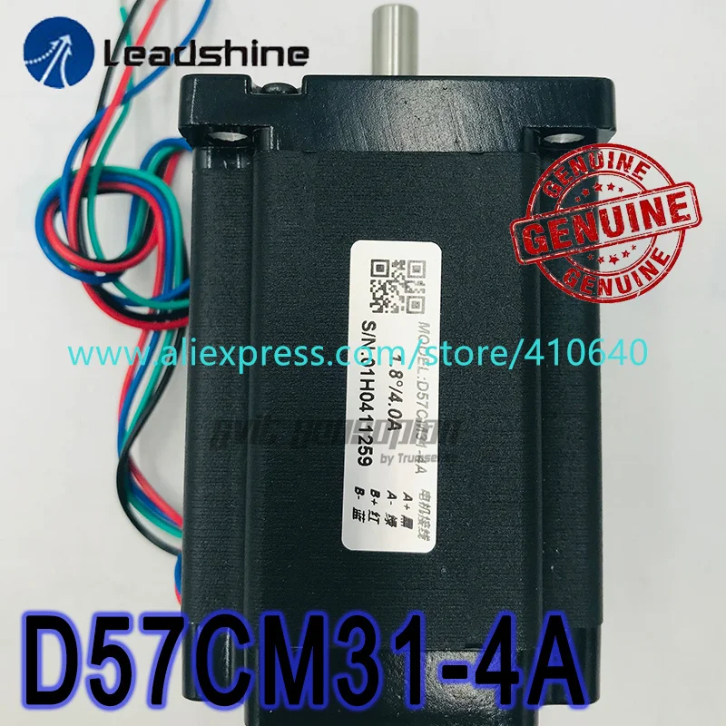 Genuine Leadshine D57CM31-4A Stepper Motor 3.1 N.m Torque 4 A 88m Length Step Motor for Manipulator or Injection Molding Machine