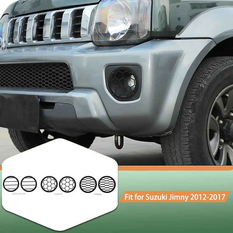 

Автомобильные передние противотуманные фары, декоративные наклейки для Suzuki Jimny 2012-2017, внешние аксессуары для автомобиля