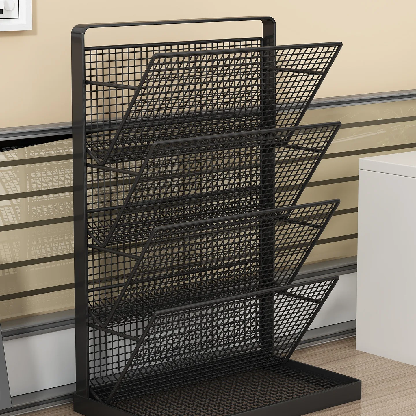 File storage rack, desk rack, desktop file desk storage box, multi-layer workstation finishing and many more.