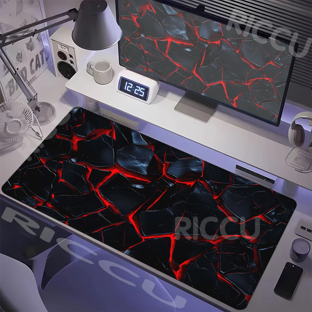 

Luminous texture Marble 900x400 Geometric Art Large Gaming Mouse Pad Gamer Big Desk Mat Computer Gaming Keyboard Desk Mats Pads