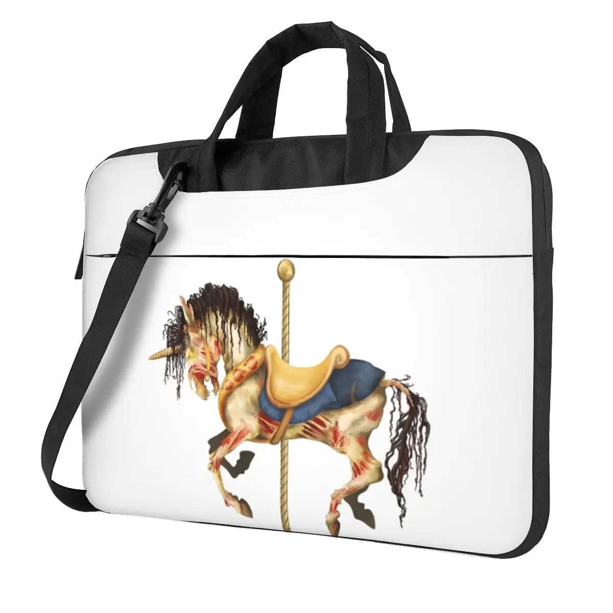 

Сумка для ноутбука The Undead Carousel через плечо, сумка для компьютера, устойчивая защитная сумка для ноутбука Macbook Pro Lenovo