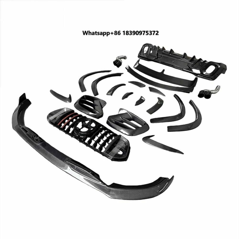 High Quality Carbon Fiber Body Kit Upgrade  GLE Coupe 63 GLE53 New Barbo Style Body Parts