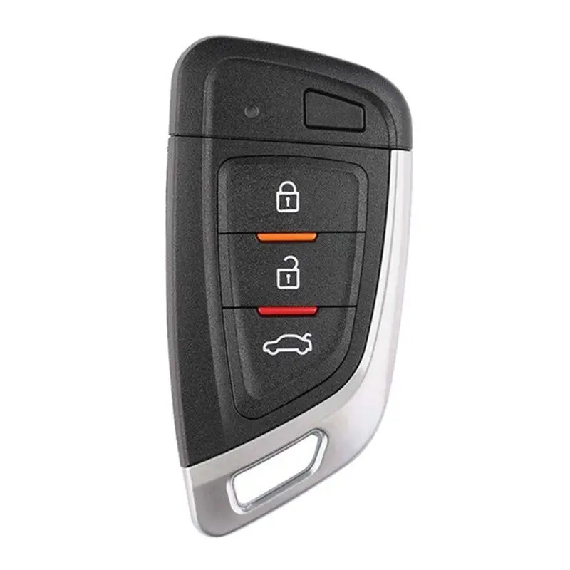 Para Xhorse XSKF01EN llave remota de proximidad inteligente Universal Fob de 3 botones para herramienta de llave VVDI