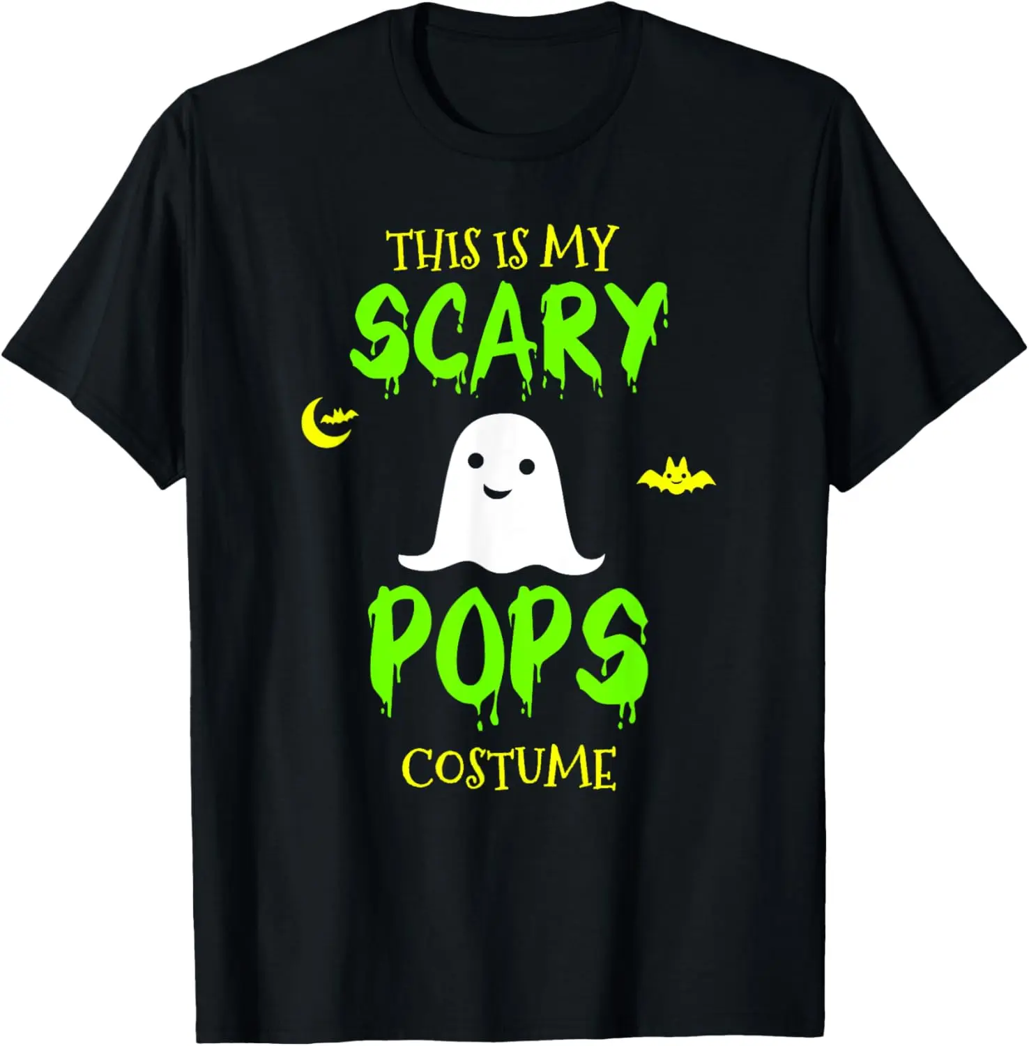 

This Is My Scary Pops Costume Halloween Lazy Easy T-Shirt