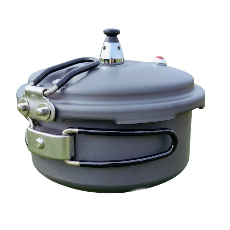 Ultralight Foldable High-Elevation Pressure Cooker for Camping Hiking 1-2 Person Cooking Pressure Cooker Special for Open Flames