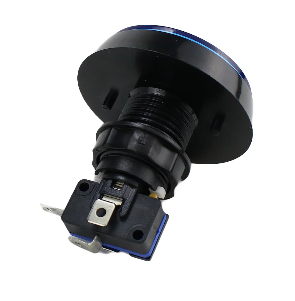 Arcade Taste 5 Farben LED Licht Lampe 60MM Große Runde Arcade Video Game Player Taster Schalter