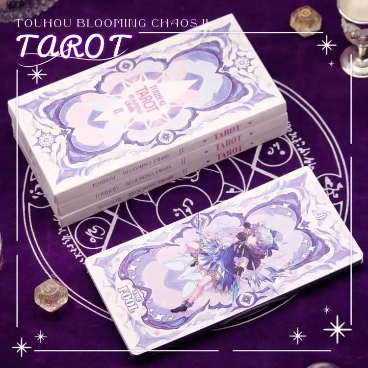 

Anime Touhou Project Theme Figure Major Arcana Paper Poker Collection Desk Playing Cards Board Creative Cosplay Gift