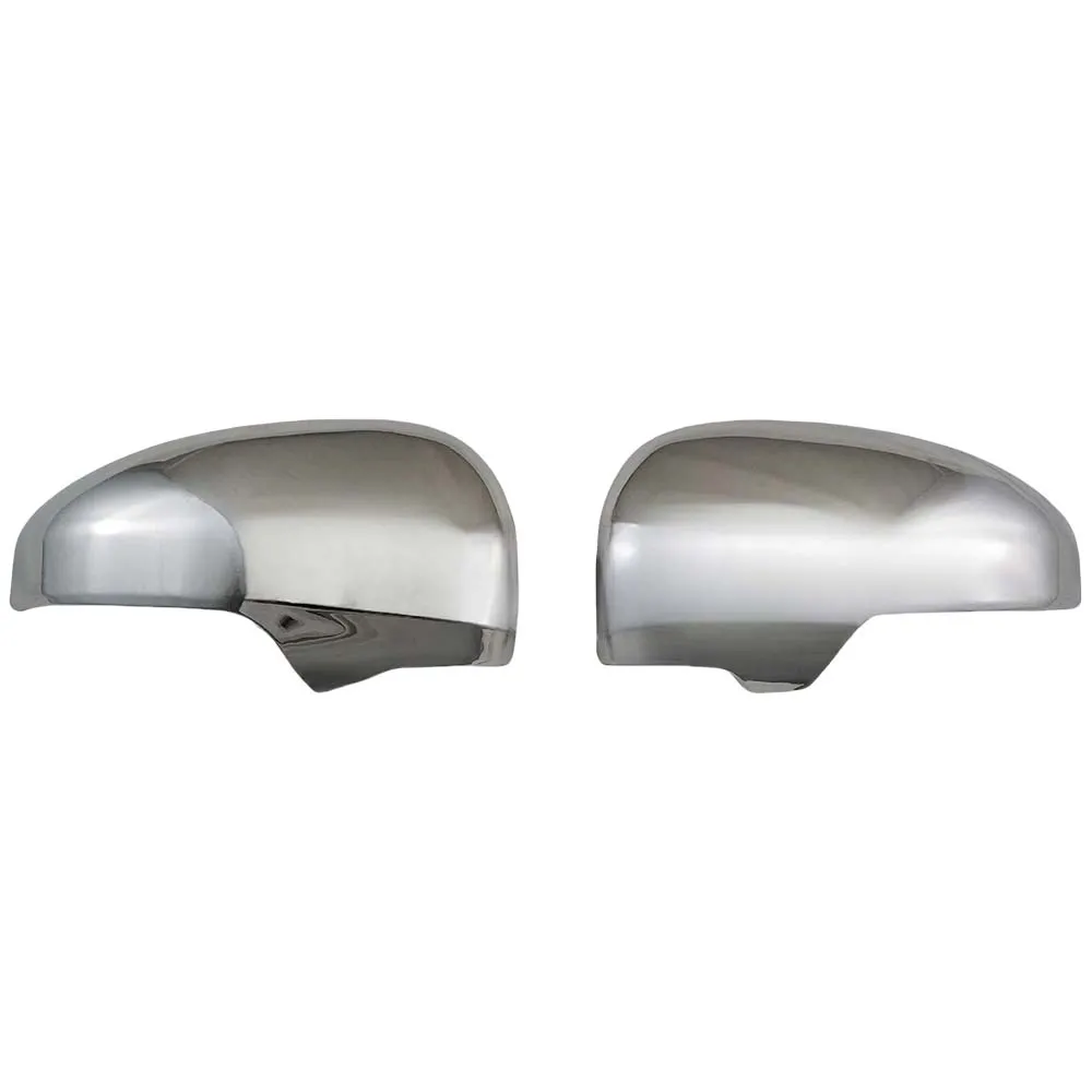 

For Toyota Camry 2009-2011 Chrome Silver Carbon Fiber Door Mirror Cover Trim Car Rearview Accessories