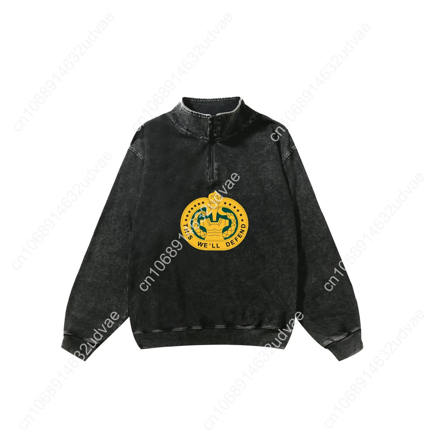 Drill Sergeant Identification Badge Retro Sweatshirt Man Woman Teenager Vintage Pullover Half Custom Made Tops Sleeved Tshirt