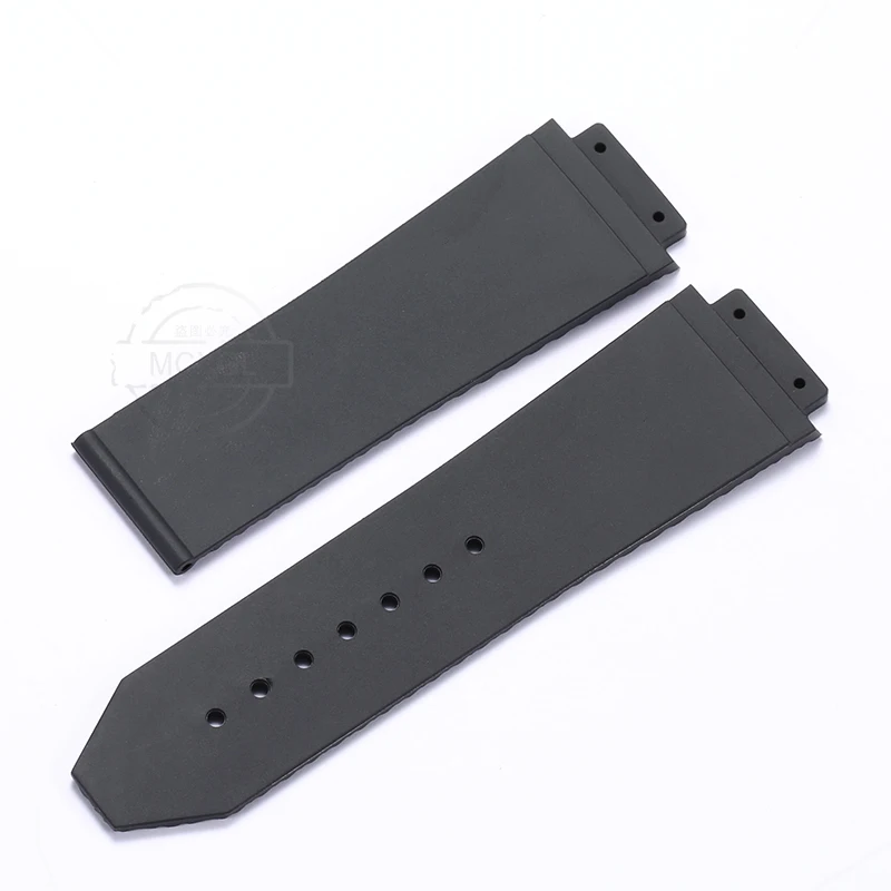 25*19mm Watchband For Hublot BIG BANG Soft Rubber Strap Sports Waterproof Men Women Bracelet Replacement Wrist Watch Accessories