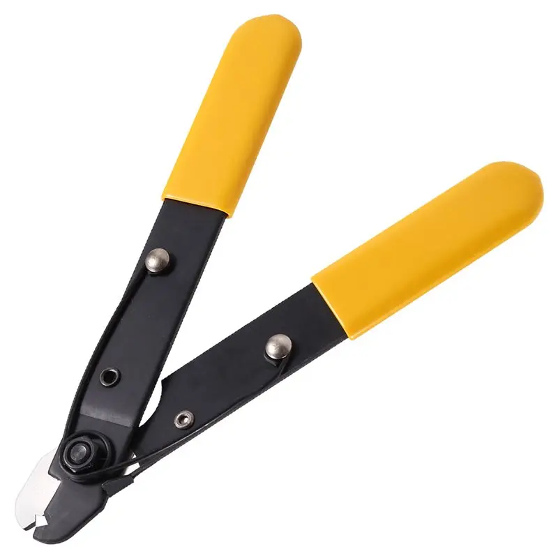 تسليم 24 ساعة الألياف البصرية المشبك كماشة الفم واحدة واحدة الفم سلك المتعريات الألياف البصرية تجريد كماشة #5