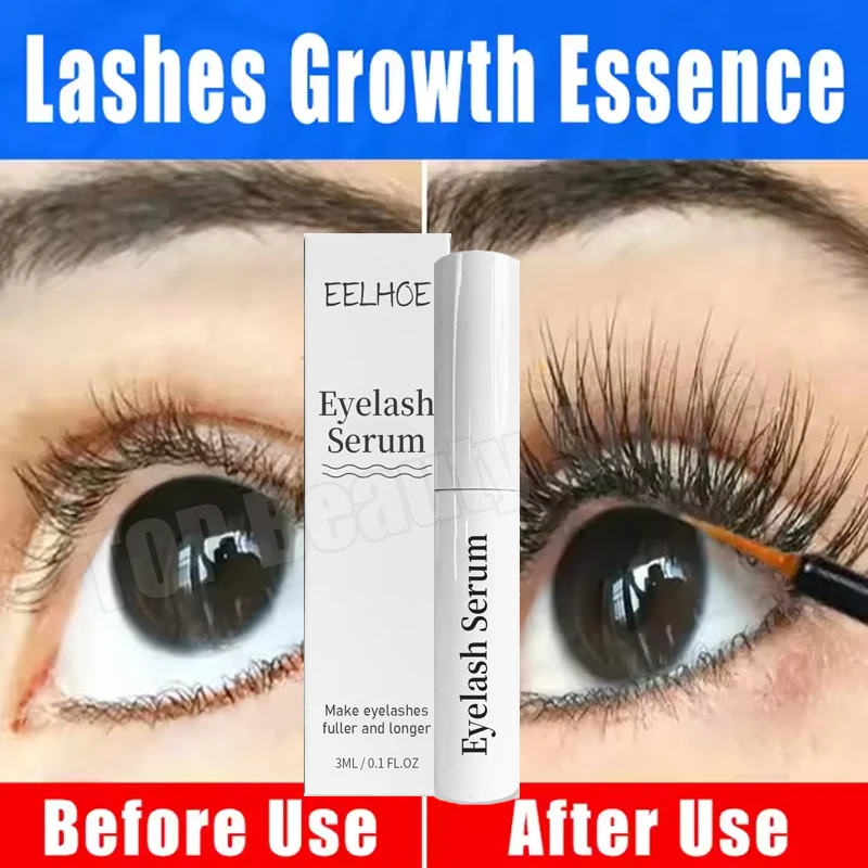 Sérum de croissance rapide des cils, 7 jours, rehausseur de sourcils naturel, plus long, plus épais, produits de traitement des cils, soins pour les yeux, maquillage