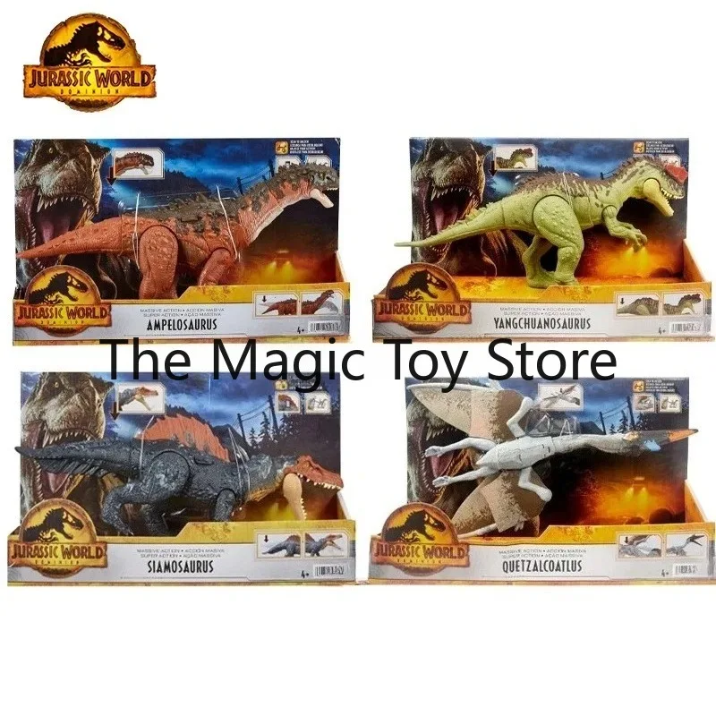 Figura de Acción de Dinosaurio Quetzalcoatlus Siamosaurus de Jurassic World Dominion con Movimiento de Ataque, Juguetes y Regalos