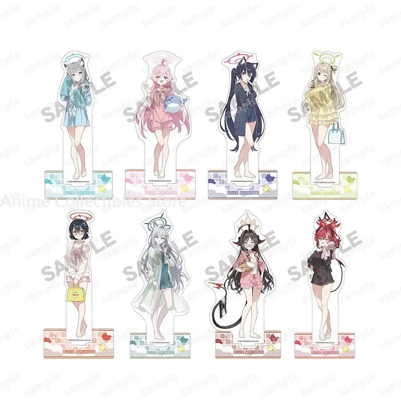 

Акриловая подставка-декор для рабочего стола по аниме Blue Archive с персонажами Куроми, Серика, Окусора Аяне, коллекционная табличка-украшение для стола