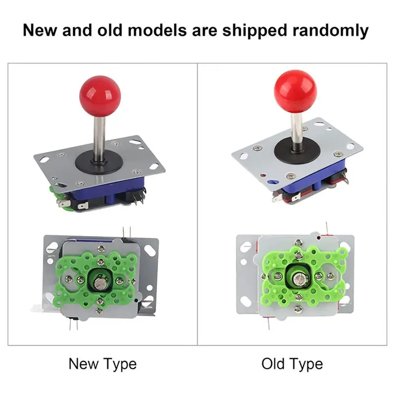 وحدة تحكم الألعاب ABMF لملحقات الألعاب - كرة عصا التحكم الكلاسيكية 2/4/8 طريقة قابلة للتعديل للعب الألعاب المنافسة
