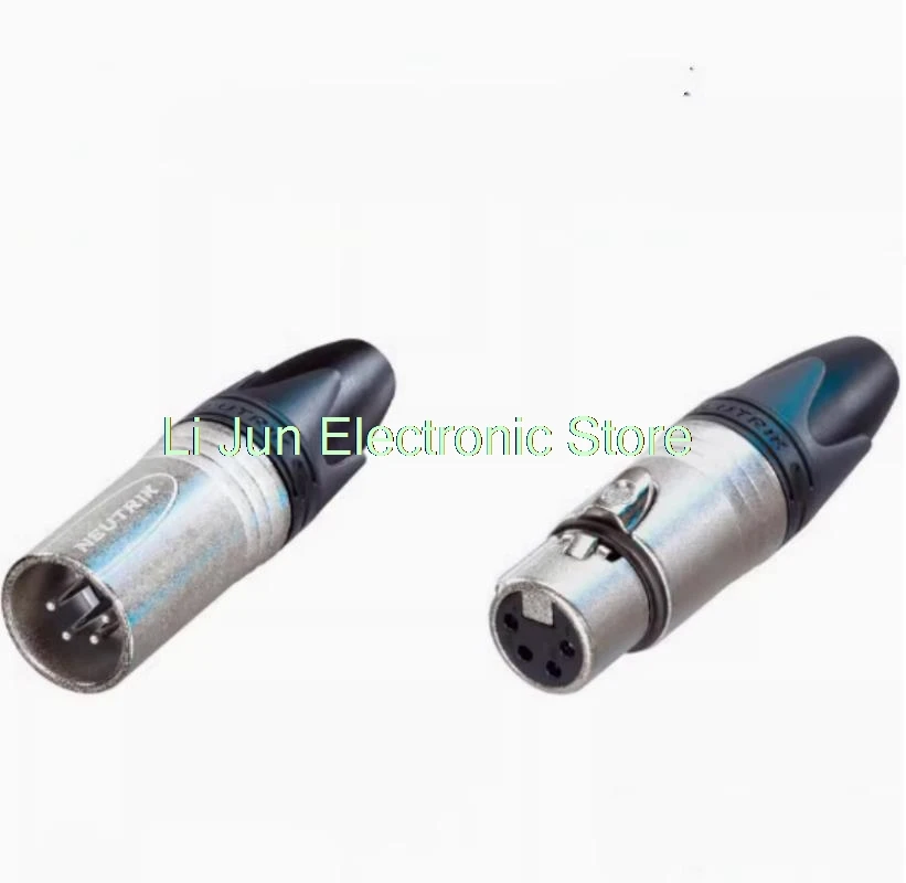 

5 шт. NC4MXX 4-ядерный разъем XLR Canon с посеребренным покрытием