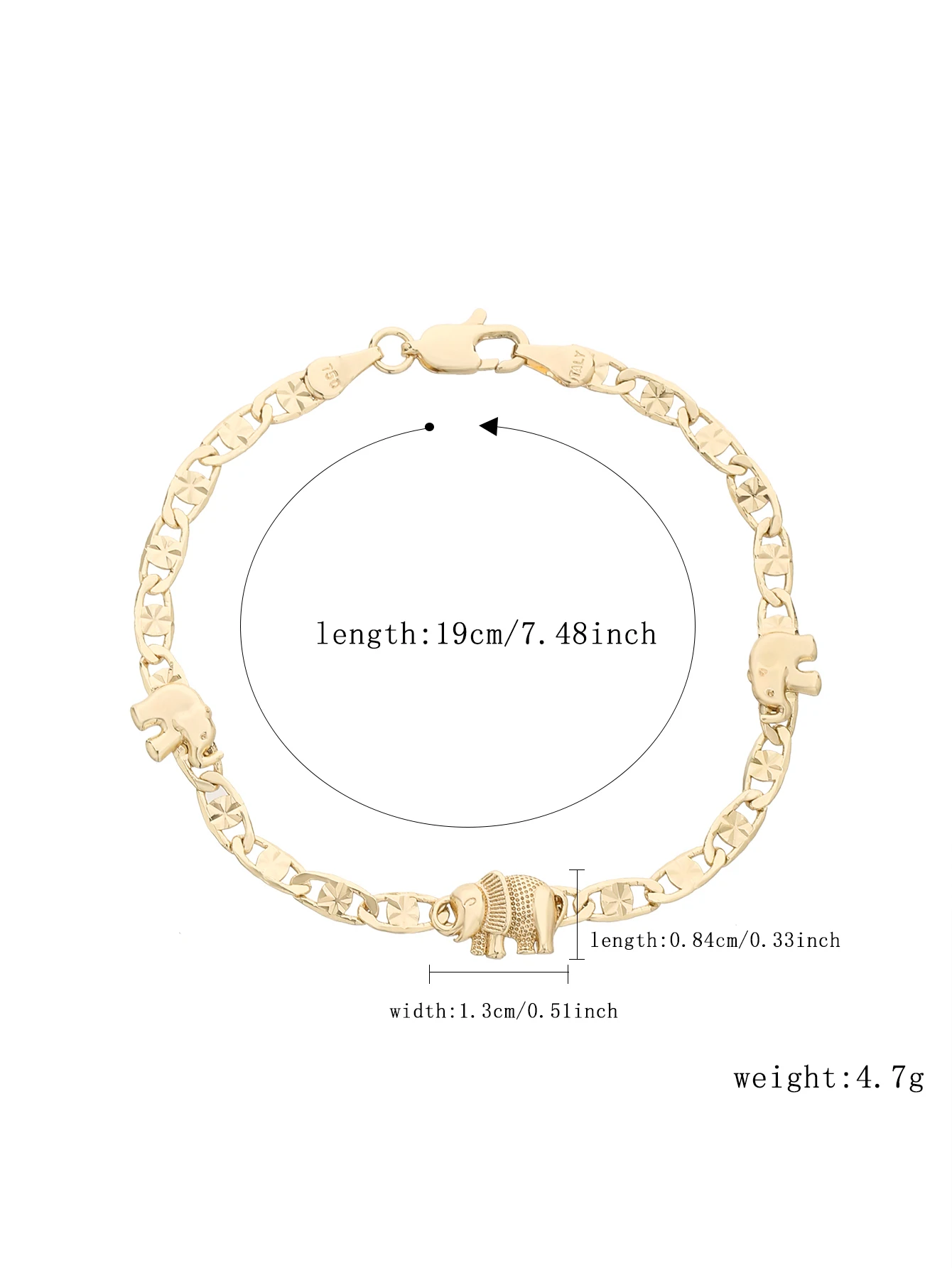 FanSibao-pulsera de elefante hueco para mujer, joyería de moda tallada clásica, regalo