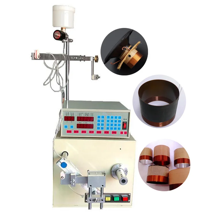 Gold Seller Commercial Mini Auto Voice Coil Winding Machine Commercial Supply Copper Pickups Motor Pressure Vessel Miniature Win