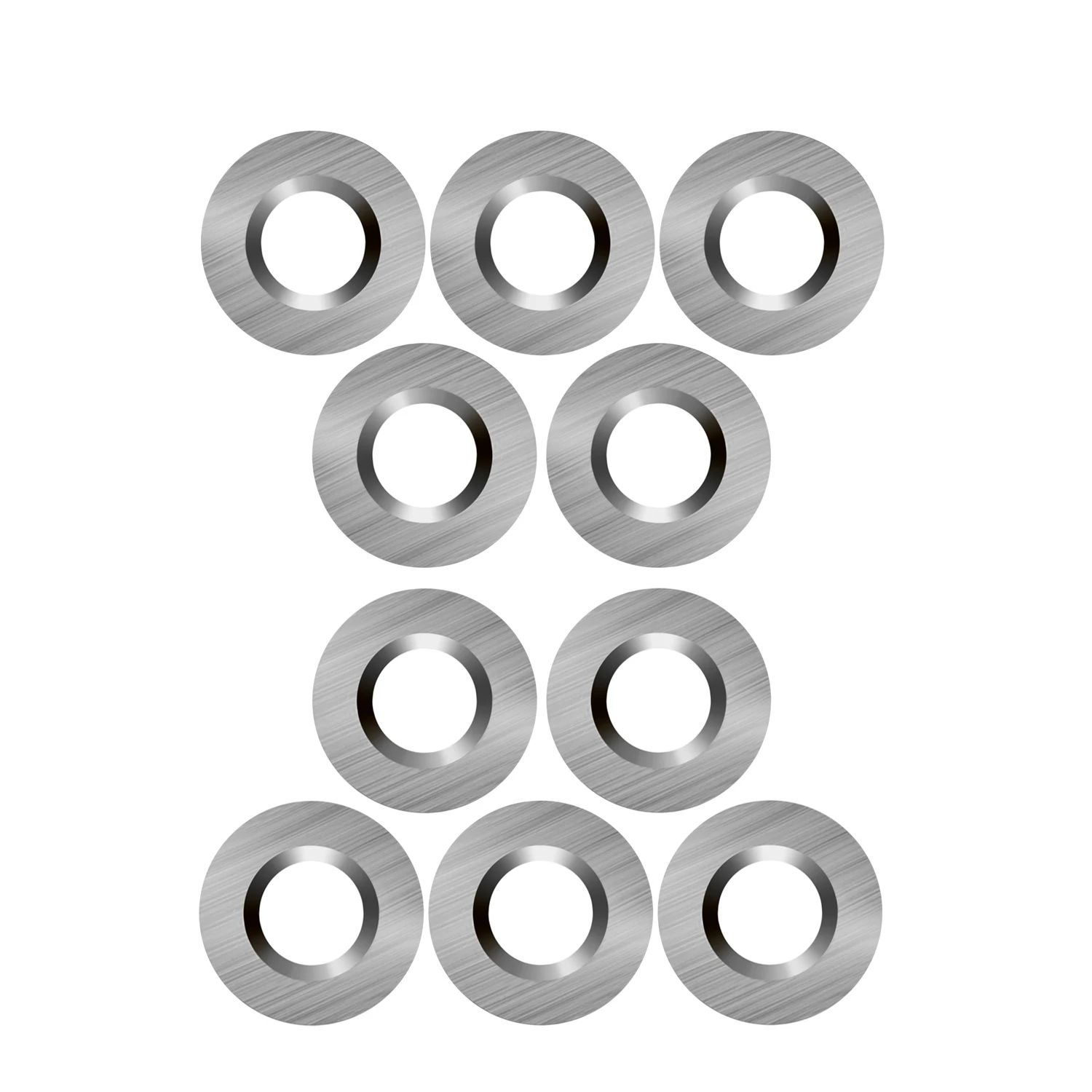 Imagem -04 - Redondo Carbide Insert Cutters Madeira Torneamento Ferramentas Torno Finisher Hollower Carpintaria 11 mm 10 Pcs