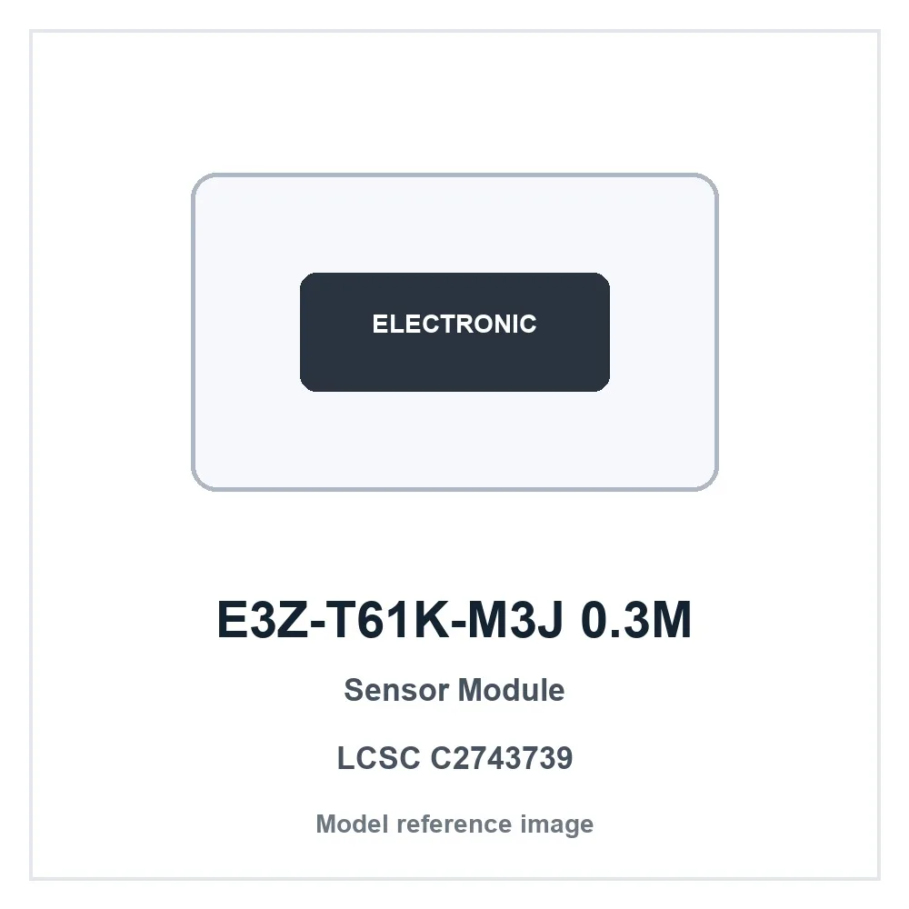 1pcs E3Z-T61K-M3J 0.3M Sensor Module