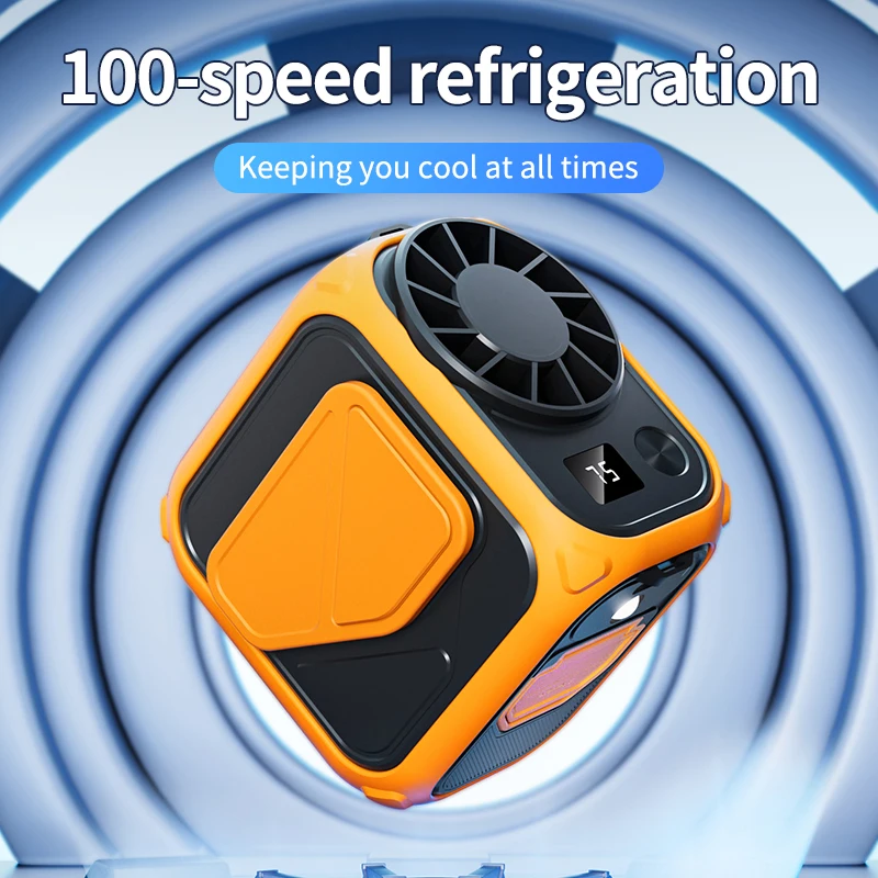

Waist Fan With Powerful Wind, Multi-Speed Adjustment, Water-Resistant, Long-Lasting Battery