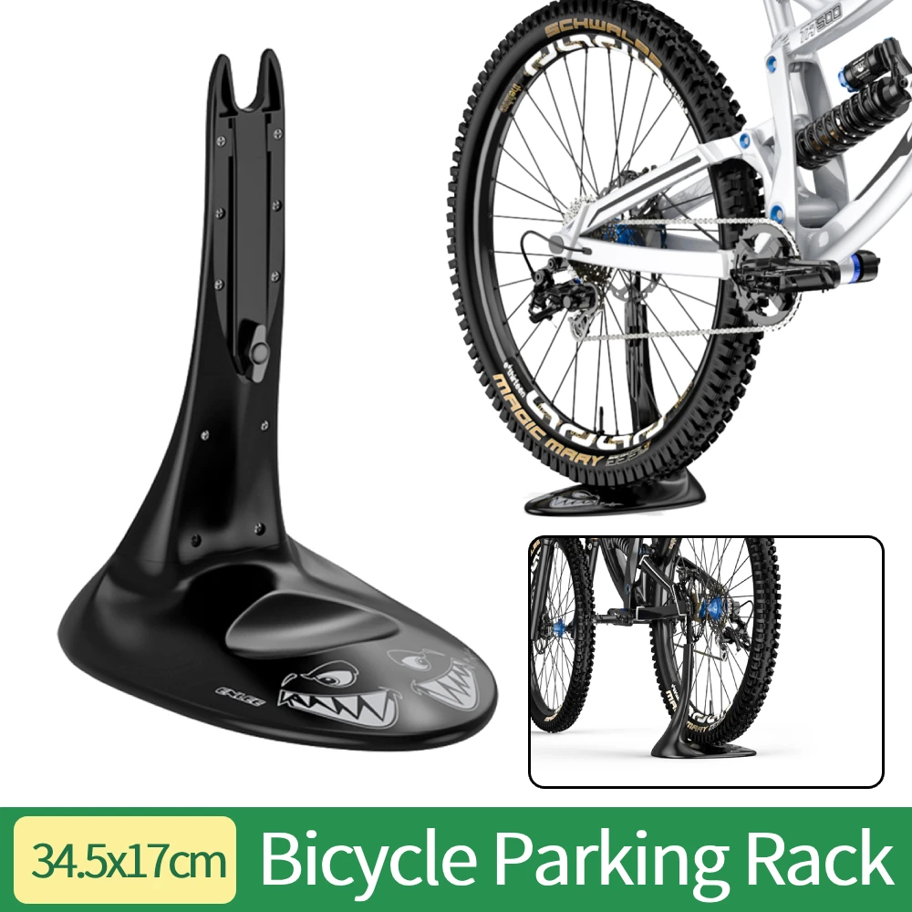 

Портативная универсальная подставка для велосипедов ENLEE, регулируемая напольная стойка для парковки велосипедов, съемные аксессуары для велосипедов
