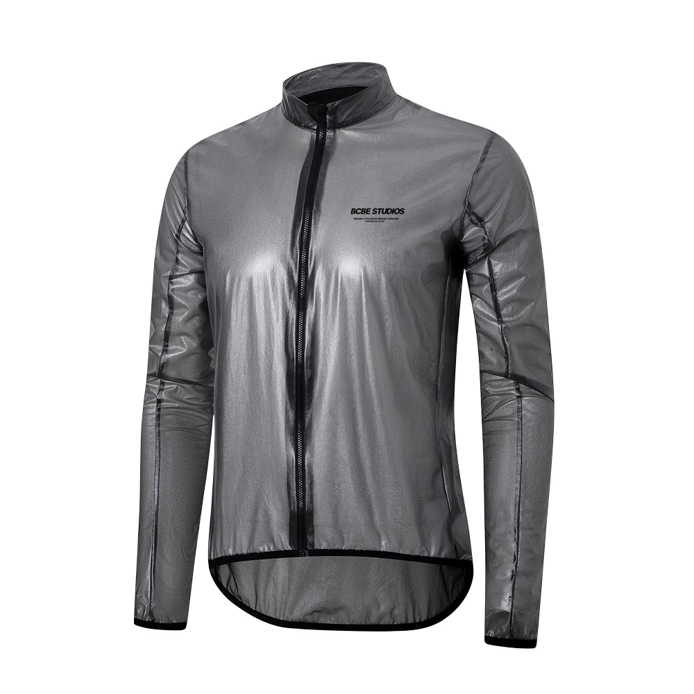 BCBE-ING Fahrrad-Regenjacke, leicht, winddicht, wasserdicht, Fahrrad-Windjacke, Pro Team Fahrradmantel, MTB, Rennrad-Trikot