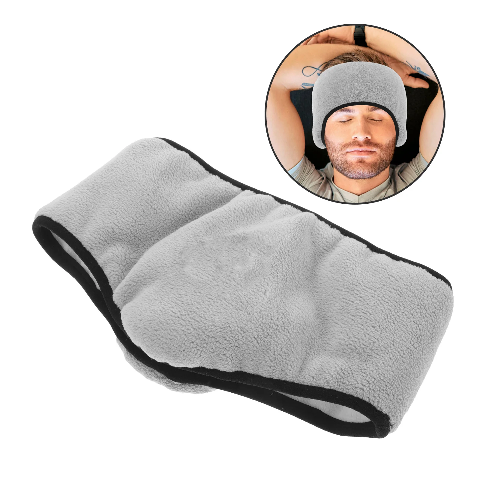 Orejeras para dormir a prueba de viento, cubiertas cálidas con reducción de ruido, bloqueo de luz, cómodas orejeras para dormir, siesta en la oficina, insonorizadas