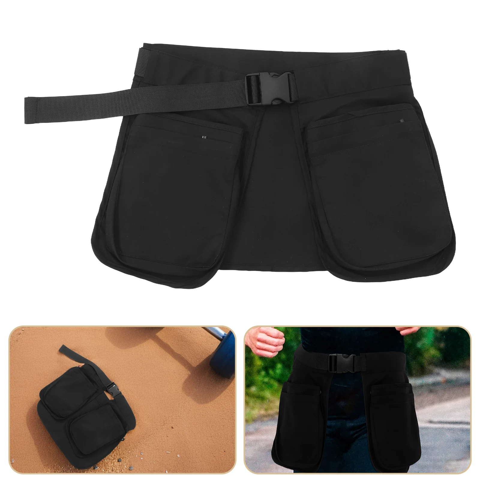 

Lightweight Outdoor Waist Bag For Hiking Running Cycling Multifunctional Belt Pouch Adjustable Strap Durable Zippers Breathable