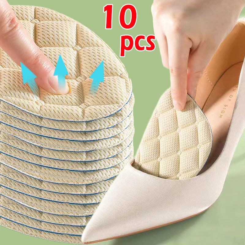 Women Forefoot Pad Pain Relief Insert Half Size Insoles Non-slip Cushion Shoe Breathable Sweat Absorbing Foot Pads for Shoes