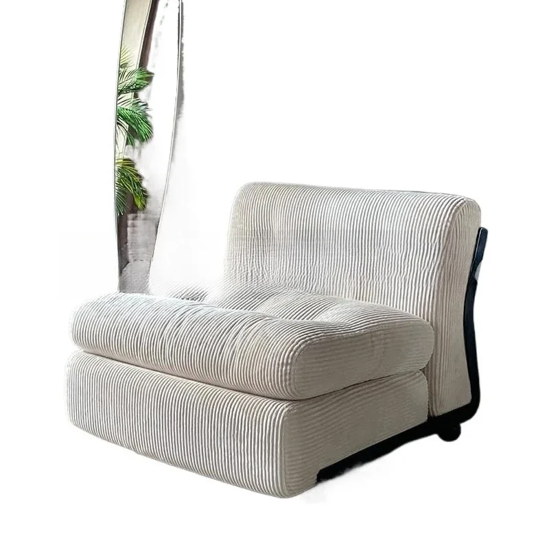 

Tiramisu fabric sofa living room single sofa