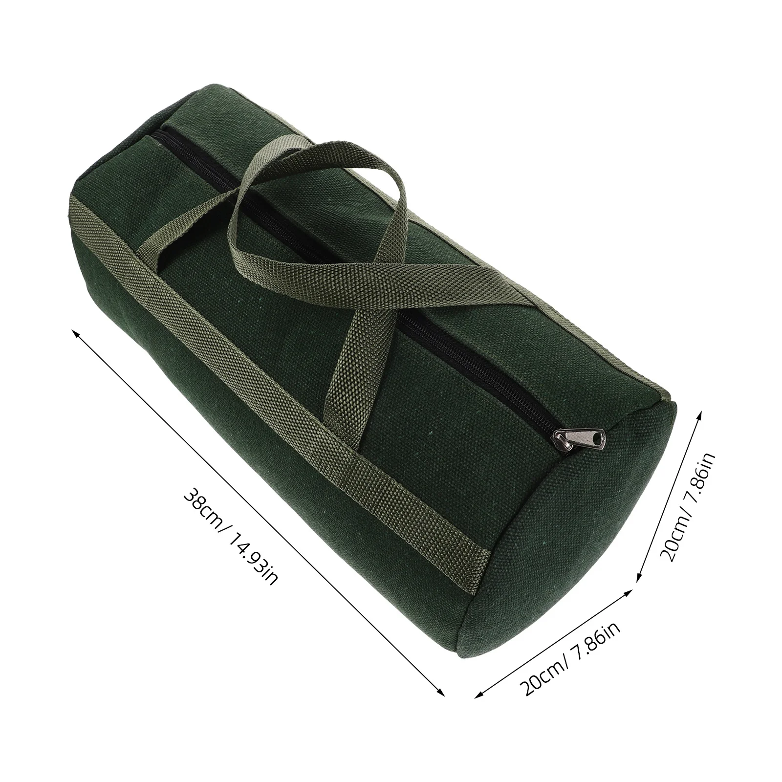 多機能ツールバッグヘビーデューティー厚みのあるキャンバス大容量電気技師用メカニック車の修理ポータブルハンドル